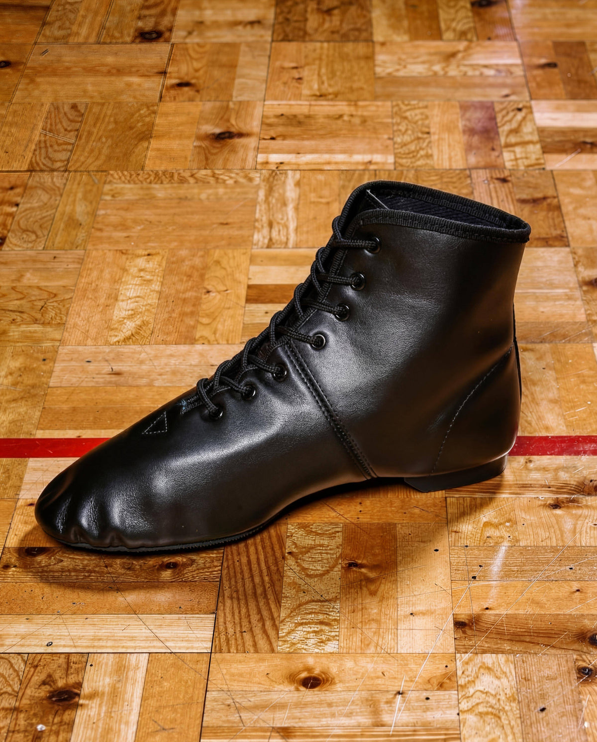 FORMA 7 - Gardestiefel 7-Loch normale Passform mit Ledersohle schwarz Nappaleder