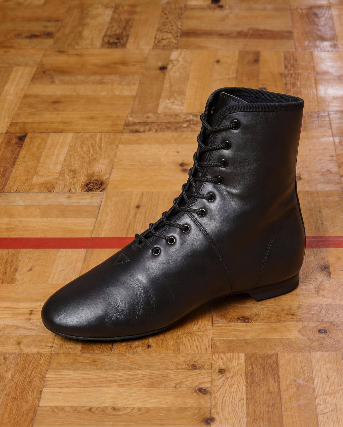 FORMA 9 - Gardestiefel 9-Loch normale Passform mit Ledersohle schwarz Nappaleder